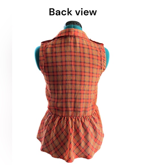 Dream Out Loud Sleeveless Top with Peplum - Picture 2 of 8